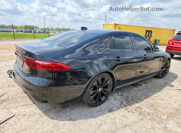 SAJBL4GX6NCY91624 2022 JAGUAR XF Black Rear right