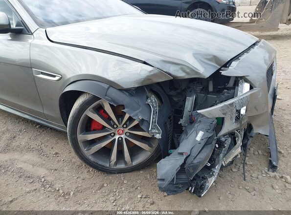 SAJBM2FV5JCY63888 2018 JAGUAR XF Серый Вид спереди