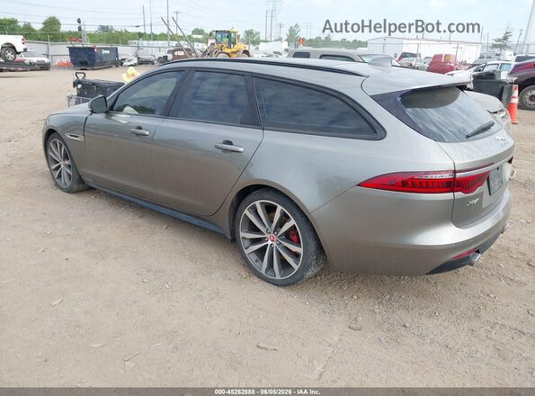 SAJBM2FV5JCY63888 2018 JAGUAR XF Серый Задняя левая четверть