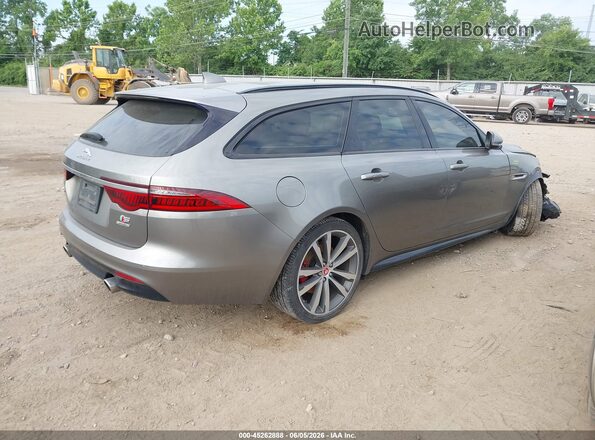 SAJBM2FV5JCY63888 2018 JAGUAR XF Серый Задняя правая четверть