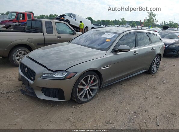 SAJBM2FV5JCY63888 2018 JAGUAR XF Серый Передняя левая четверть