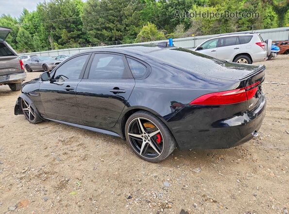 SAJBM4BV1GCY13239 2016 JAGUAR XF Black Rear left