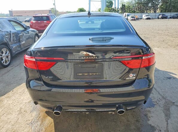 SAJBM4BV5GCY14166 2016 JAGUAR XF Black Vista trasera