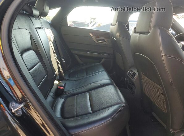 SAJBM4BV5GCY14166 2016 JAGUAR XF Black Vista de los asientos traseros