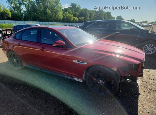 SAJBM4BV9HCY31473 2017 JAGUAR XF Red Առջևի աջ