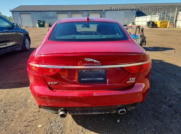 SAJBM4BV9HCY31473 2017 JAGUAR XF Red Հետևի տեսք