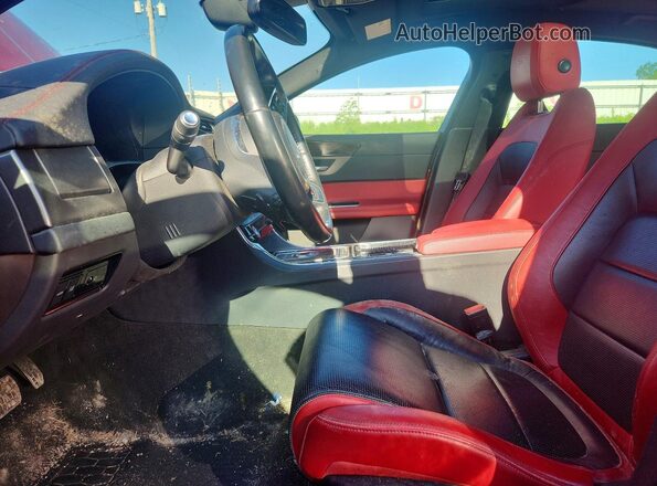 SAJBM4BV9HCY31473 2017 JAGUAR XF Red Սալոնի դիմացի տեսք