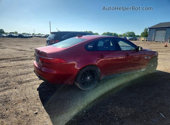 SAJBM4BV9HCY31473 2017 JAGUAR XF Red Հետևի աջ