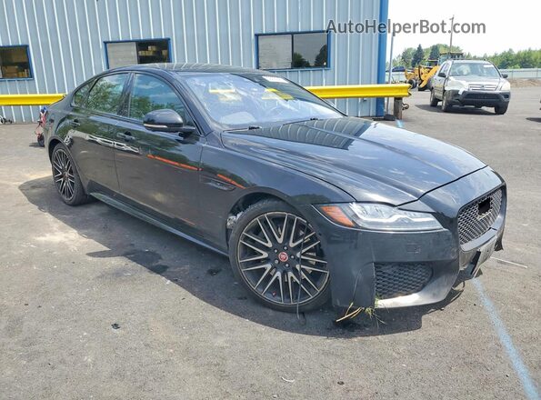 SAJBX4GX6LCY86263 2020 JAGUAR XF Black Передня права чверть
