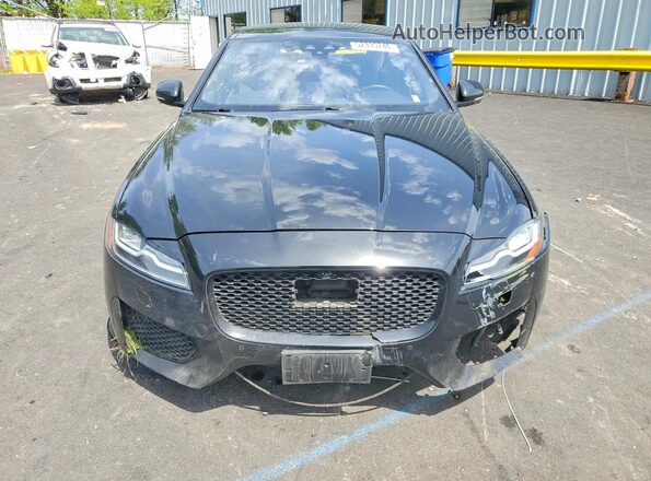 SAJBX4GX6LCY86263 2020 JAGUAR XF Black Вид спереду