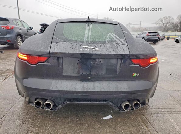 SAJD51EE6LCK68116 2020 JAGUAR F-TYPE Черный Вид сзади