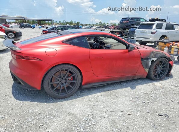 SAJD51FE8MCK70532 2021 JAGUAR F-TYPE Red Trasero derecho