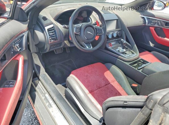 SAJD51FE8MCK70532 2021 JAGUAR F-TYPE Red Vista del salpicadero