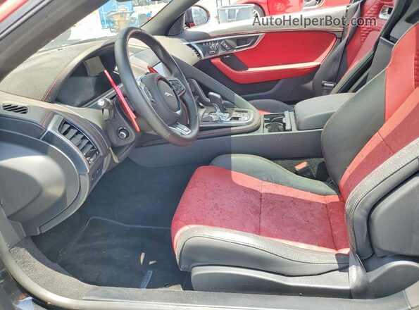 SAJD51FE8MCK70532 2021 JAGUAR F-TYPE Red Vista interior delantera