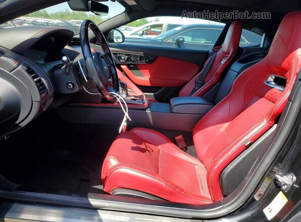 SAJDD1EE0PCK80898 2023 JAGUAR F-TYPE Черный Вид салона спереди