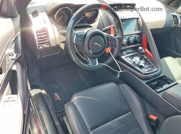 SAJDD1GX2LCK63917 2020 JAGUAR F-TYPE Charcoal Вид панелі приладів