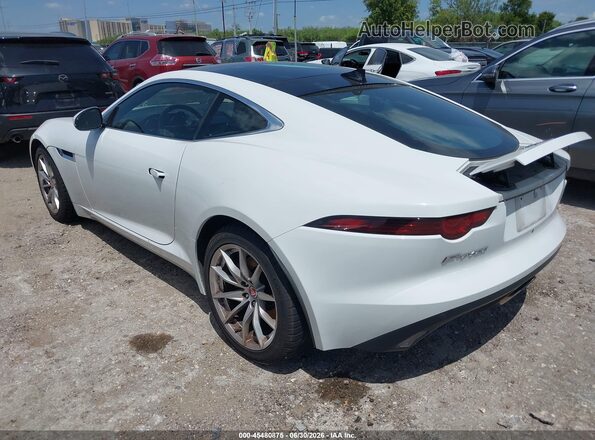 SAJDD1GX3JCK52325 2018 JAGUAR F-TYPE White Trasero izquierdo