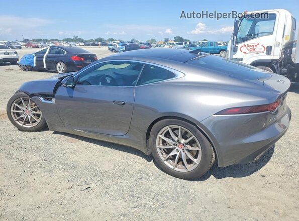 SAJDD1GX3KCK62337 2019 JAGUAR F-TYPE Gray Trasero izquierdo