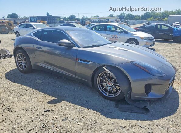 SAJDD1GX3KCK62337 2019 JAGUAR F-TYPE Gray Delantero derecho