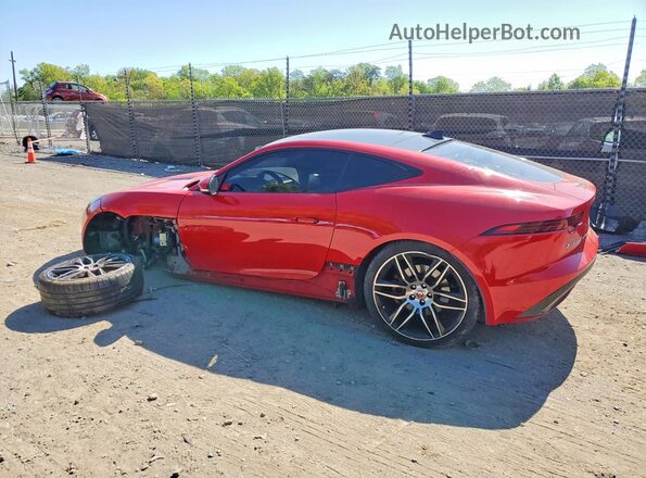 SAJDD1GX3LCK64316 2020 JAGUAR F-TYPE Red Rear left