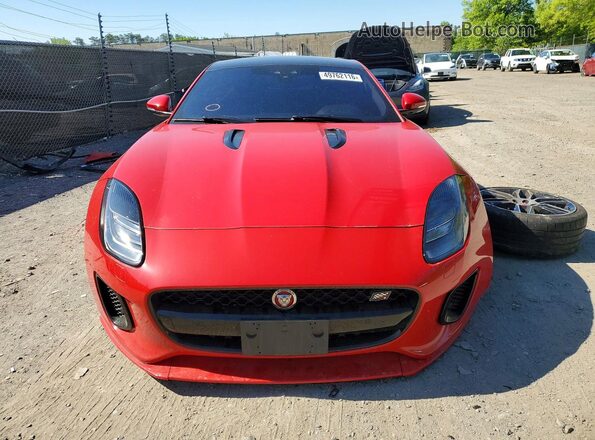 SAJDD1GX3LCK64316 2020 JAGUAR F-TYPE Red Front view