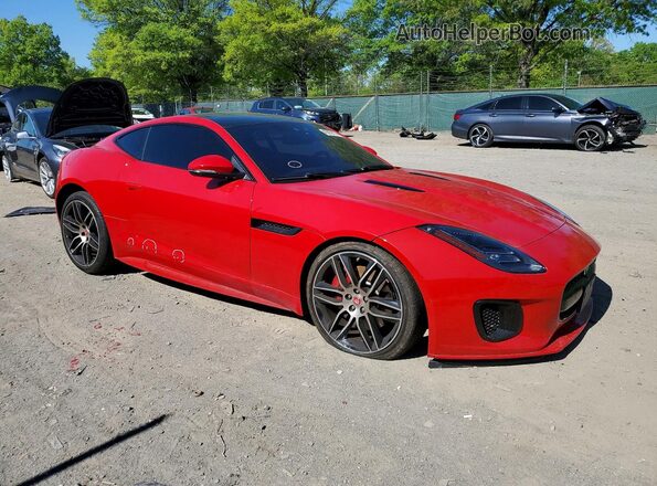 SAJDD1GX3LCK64316 2020 JAGUAR F-TYPE Red Front right