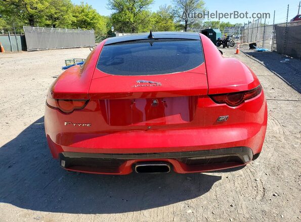 SAJDD1GX3LCK64316 2020 JAGUAR F-TYPE Red Rear view
