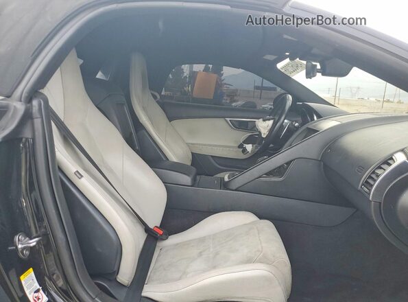 SAJDD5GX3LCK66431 2020 JAGUAR F-TYPE Black Widok tylnych siedzeń