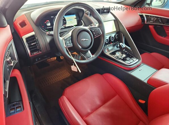 SAJDF5EE4RCK87308 2024 JAGUAR F-TYPE White Widok deski rozdzielczej