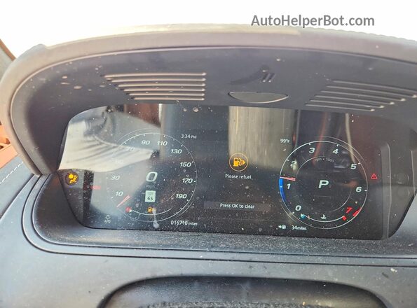 SAJDV1EE6RCK85104 2024 JAGUAR F-TYPE Зеленый Вид щитка приборов