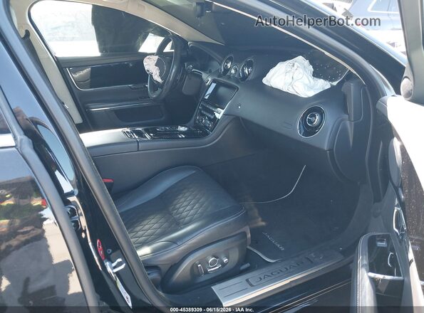 SAJWA2G73K8W18148 2019 JAGUAR XJ Black Widok wnętrza z przodu