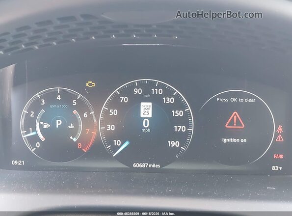 SAJWA2G73K8W18148 2019 JAGUAR XJ Black Widok tylnych siedzeń