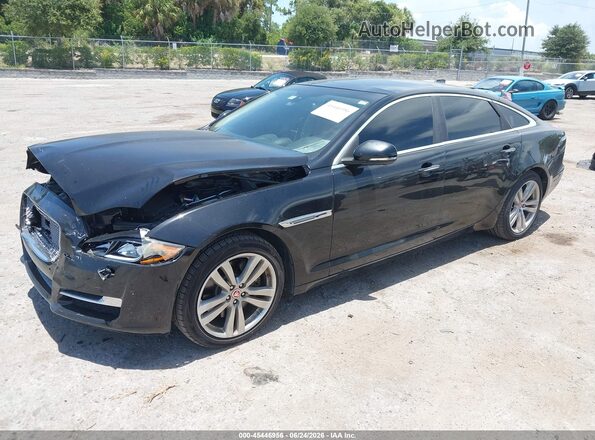 SAJWA2G75G8W01066 2016 JAGUAR XJ Black Vista tres cuartos delantera izquierda