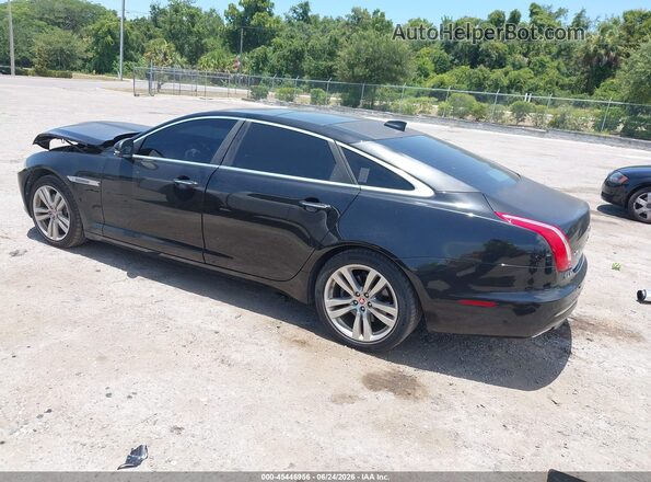 SAJWA2G75G8W01066 2016 JAGUAR XJ Black Trasero izquierdo