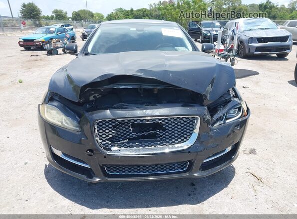 SAJWA2G75G8W01066 2016 JAGUAR XJ Black Vista del cuadro de instrumentos