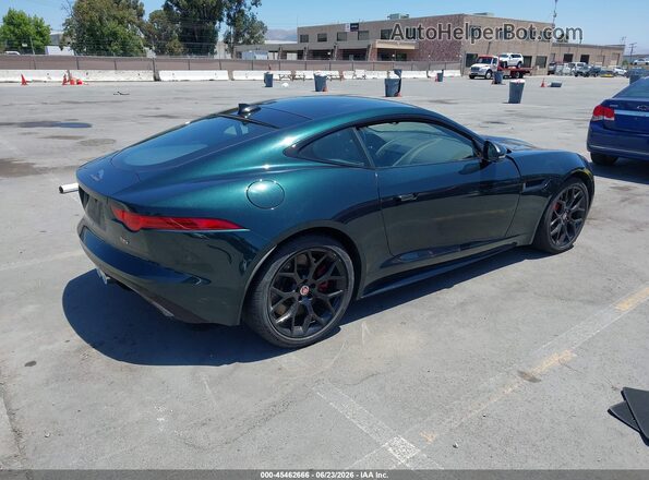 SAJWA6BU6H8K38394 2017 JAGUAR F-TYPE Green Задня права чверть
