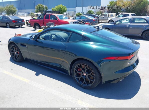 SAJWA6BU6H8K38394 2017 JAGUAR F-TYPE Green Задня ліва чверть