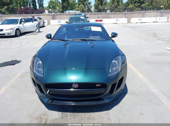 SAJWA6BU6H8K38394 2017 JAGUAR F-TYPE Green Вид щитка приладів