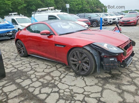 SAJWA6BU6H8K45426 2017 JAGUAR F-TYPE Red Przód prawy
