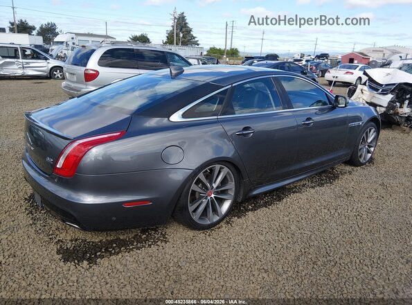 SAJWJ1CD6J8W13840 2018 JAGUAR XJ Gray Tył prawy