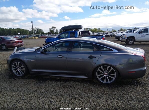 SAJWJ1CD6J8W13840 2018 JAGUAR XJ Gray Widok wnętrza 360 stopni