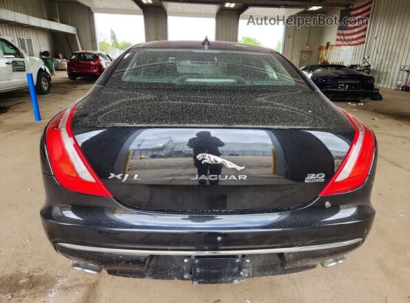 SAJWJ2GD0G8V96171 2016 JAGUAR XJL Black Вид ззаду
