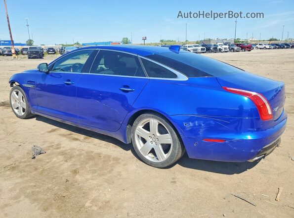 SAJWJ2GD1H8W06076 2017 JAGUAR XJL Blue Rear left