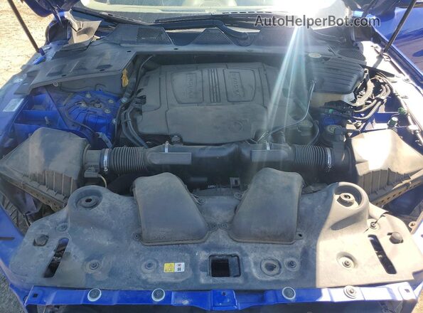 SAJWJ2GD1H8W06076 2017 JAGUAR XJL Blue Rear interior view