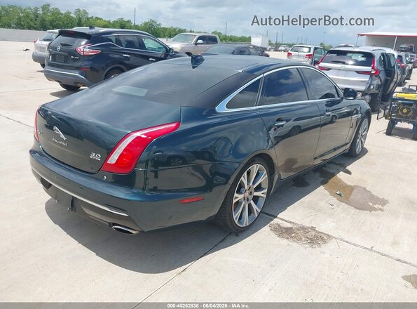 SAJWJ2GD3J8W16856 2018 JAGUAR XJ Green Trasero derecho