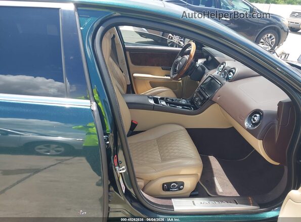 SAJWJ2GD3J8W16856 2018 JAGUAR XJ Green Vista interior delantera