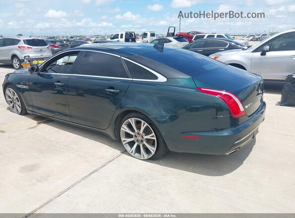 SAJWJ2GD3J8W16856 2018 JAGUAR XJ Green Trasero izquierdo
