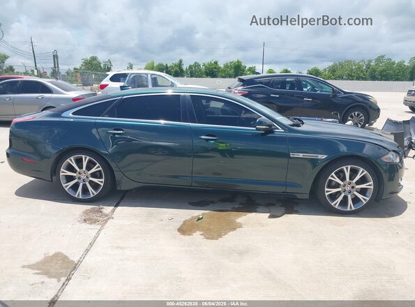 SAJWJ2GD3J8W16856 2018 JAGUAR XJ Green Vista interior trasera