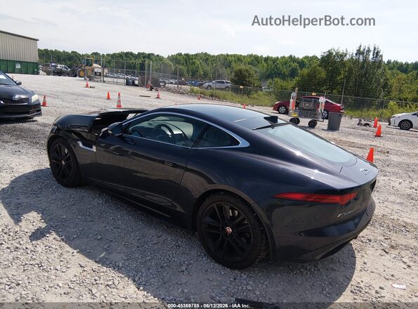 SAJWJ6BV1H8K43107 2017 JAGUAR F-TYPE Black Tył lewy