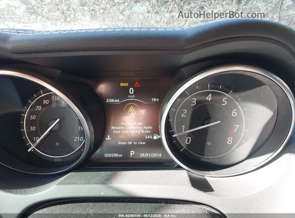 SAJWJ6DL5HMK35935 2017 JAGUAR F-TYPE Gray უკანა სავარძლების ხედი